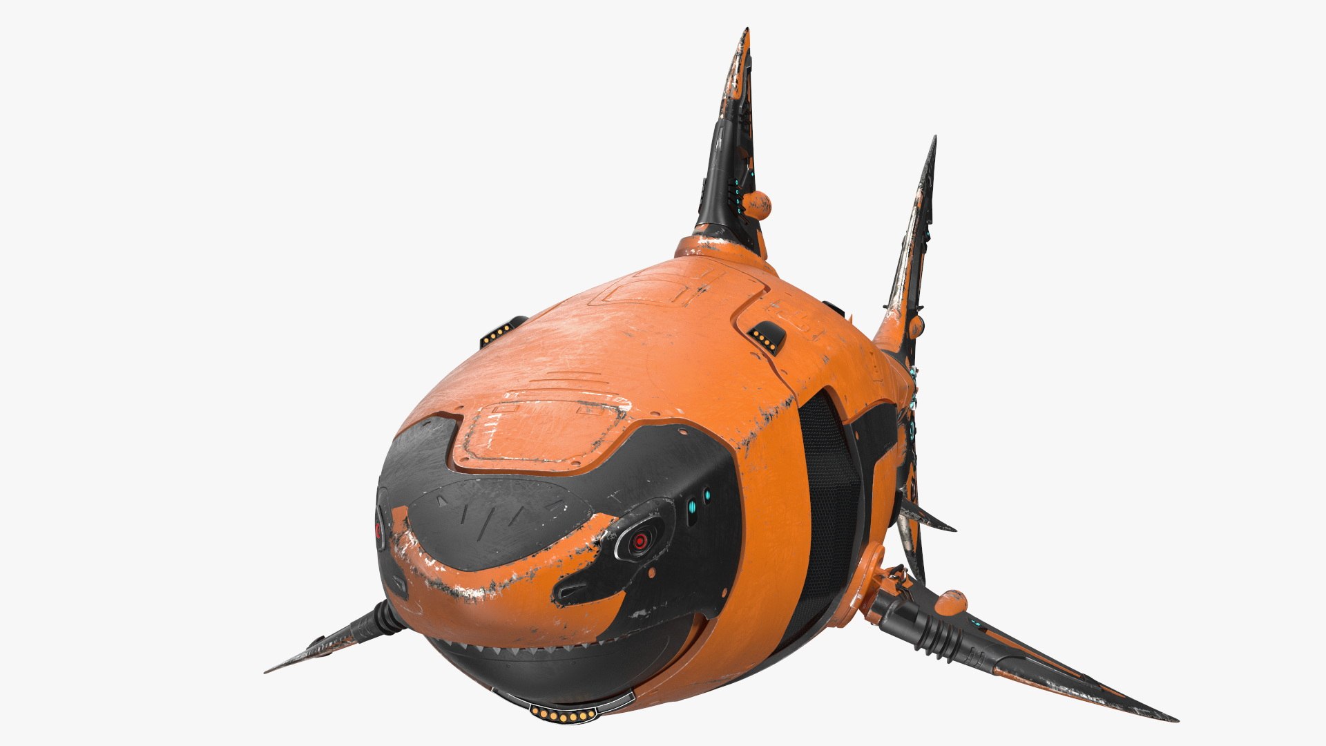 Shark Robot Orange model https://p.turbosquid.com/ts-thumb/Ci/aDYOqh/fh/sharkrobotorangec4dmodel012/jpg/1712517768/1920x1080/fit_q87/5bde59f92cca317b224b7435aeb2790c07eadf34/sharkrobotorangec4dmodel012.jpg