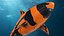 Shark Robot Orange