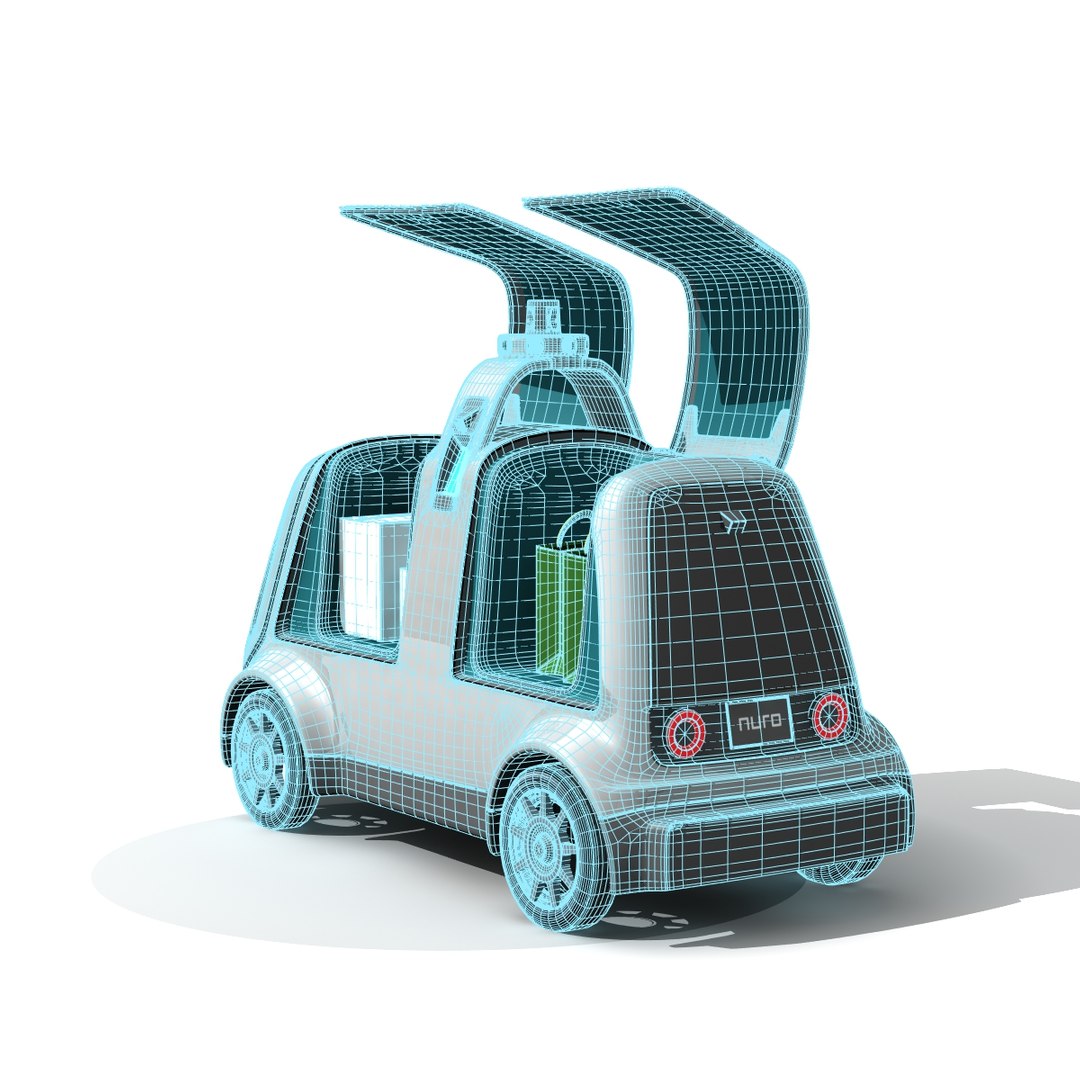 self drive vehicle 3D model https://p.turbosquid.com/ts-thumb/Ci/aHZeXG/52go4Wvf/nuro_wireframe_0200/jpg/1534952681/1920x1080/fit_q87/f7962f7a3142044d0db28a1299034468035f48cf/nuro_wireframe_0200.jpg