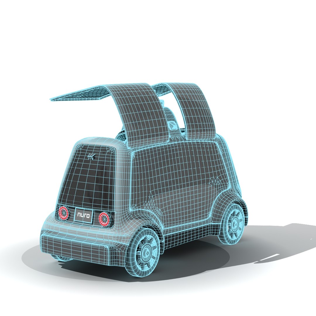 self drive vehicle 3D model https://p.turbosquid.com/ts-thumb/Ci/aHZeXG/lZfew8js/nuro_wireframe_0040/jpg/1534952680/1920x1080/fit_q87/2c5e5878bb14caf98213d0f33572f44538e7bc63/nuro_wireframe_0040.jpg