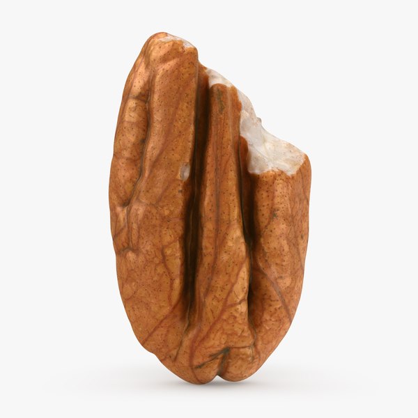 3D Pecan Nut Cut