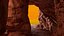 Mars Cave Red