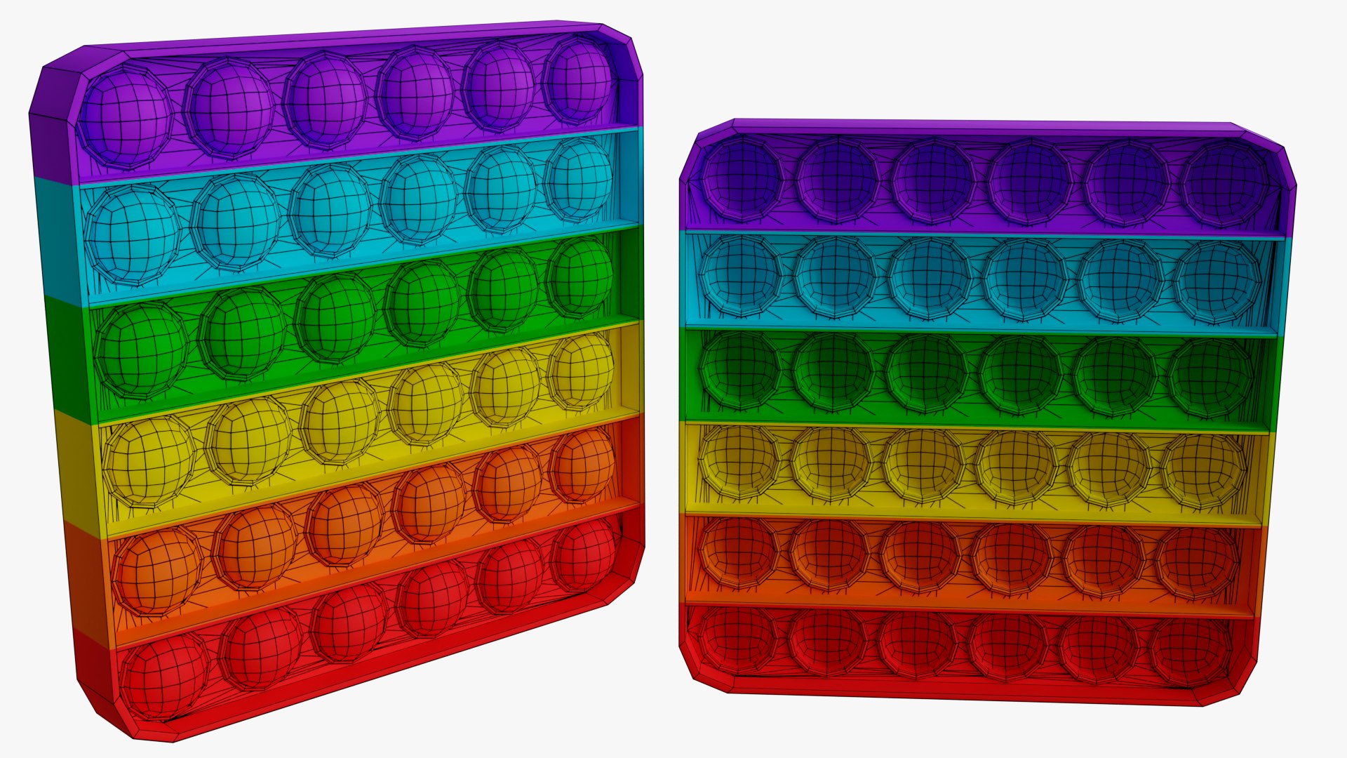 3D Pop It Antistress Toy - TurboSquid 1728864