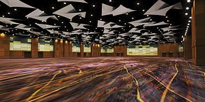 3D Phoenix Convention Center North Ballroom model