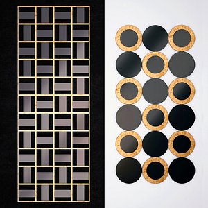 mirrors set 04 3D