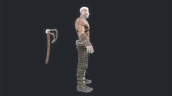 modelo 3d Vikingo 6 Berserker - TurboSquid 2137283