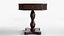 Dark Chess and Pedestal Game Table and Chairs