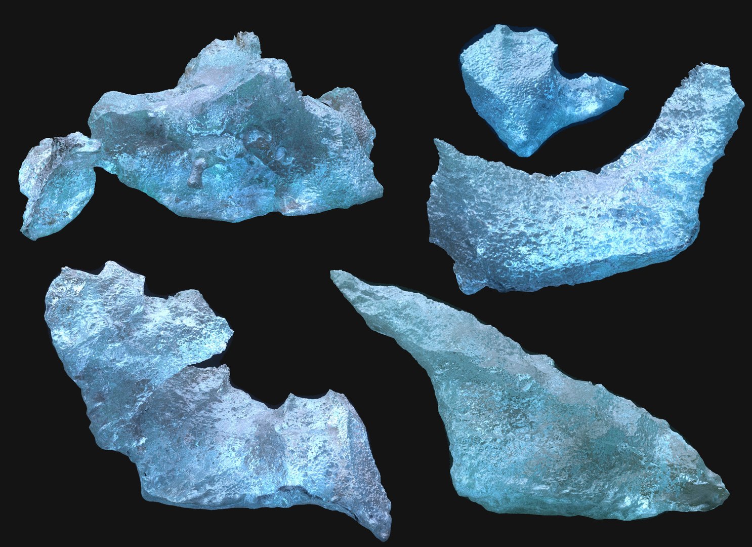 Ice Iceland Packed 3D Model - TurboSquid 1602284