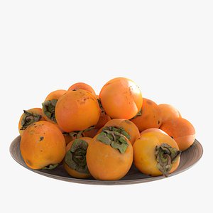 Fruit and Plate 3D