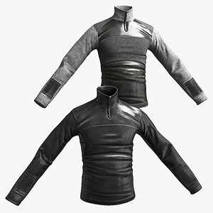 Sweatshirt 2 colors 3D model