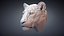 3D Lioness Sculpture Animal Head