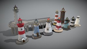 Lighthouse Package 3D model