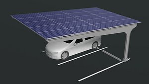 3D Solar carport 25U02