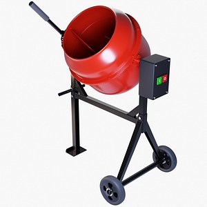 3D Portable Concrete Mixer