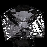 brilliant round star cut gemstone