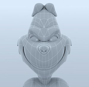 grinch 3d model