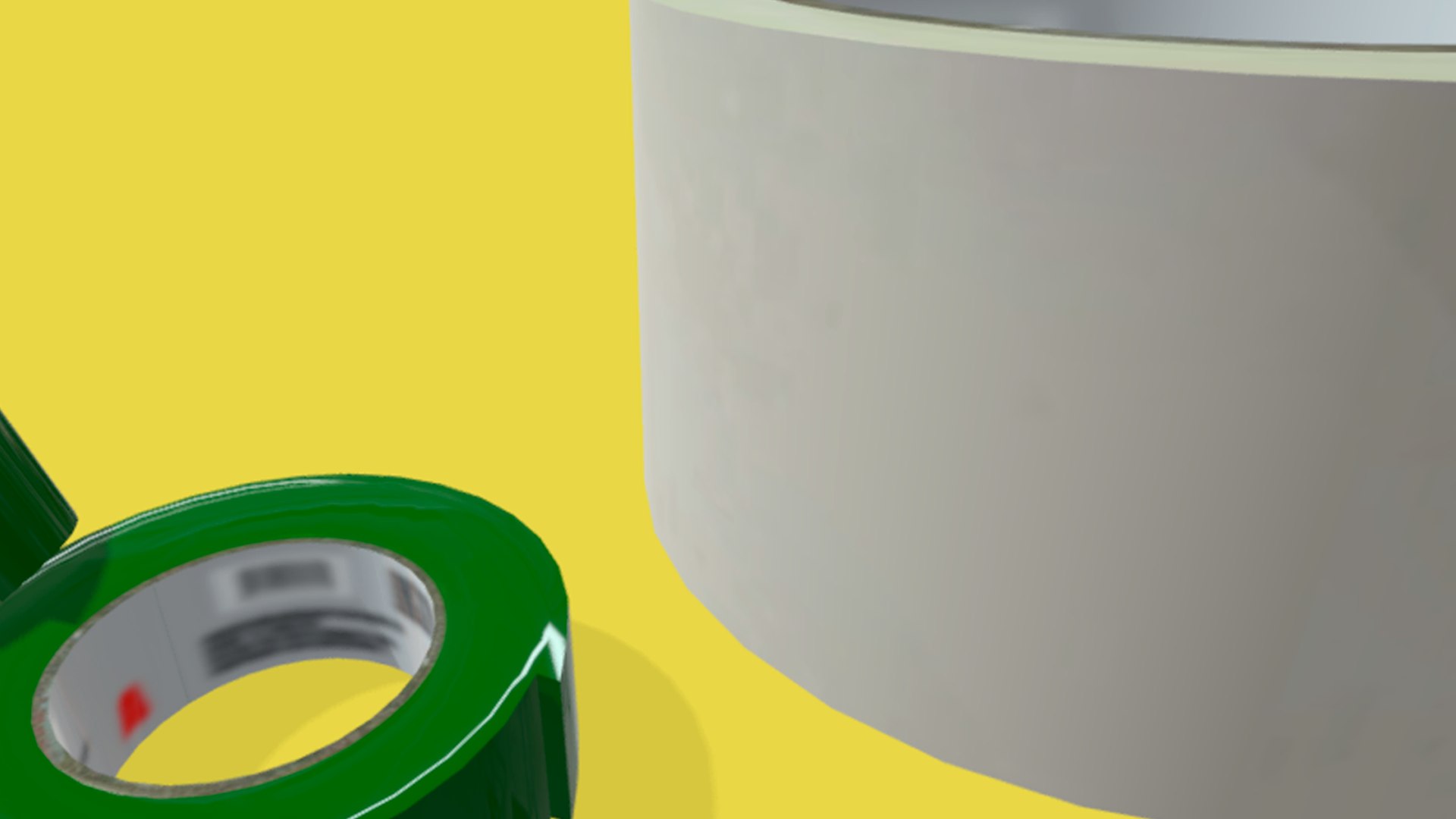 Masking Tape And Double Sided Tape Low Poly Model TurboSquid 2002785