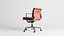 Кресло Vitra Soft Pad - коричневая кожа