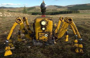 Scorpion Robot Crawler