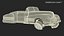 Sci Fi Hover Car Retro New Yellow