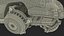 Sci Fi Hover Car Retro New Yellow