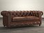 72" The Petite Kensington Leather Sofa