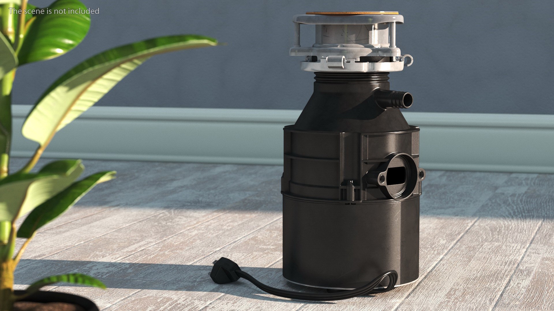 3d model feed garbage disposal badger 1xl 1 3 hp turbosquid 2017680