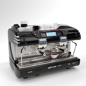 La spaziale Coffee Machine Black 2 group