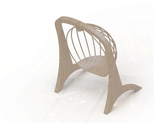 3D model hanging chair