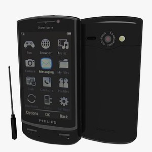 philips xenium x806 3D