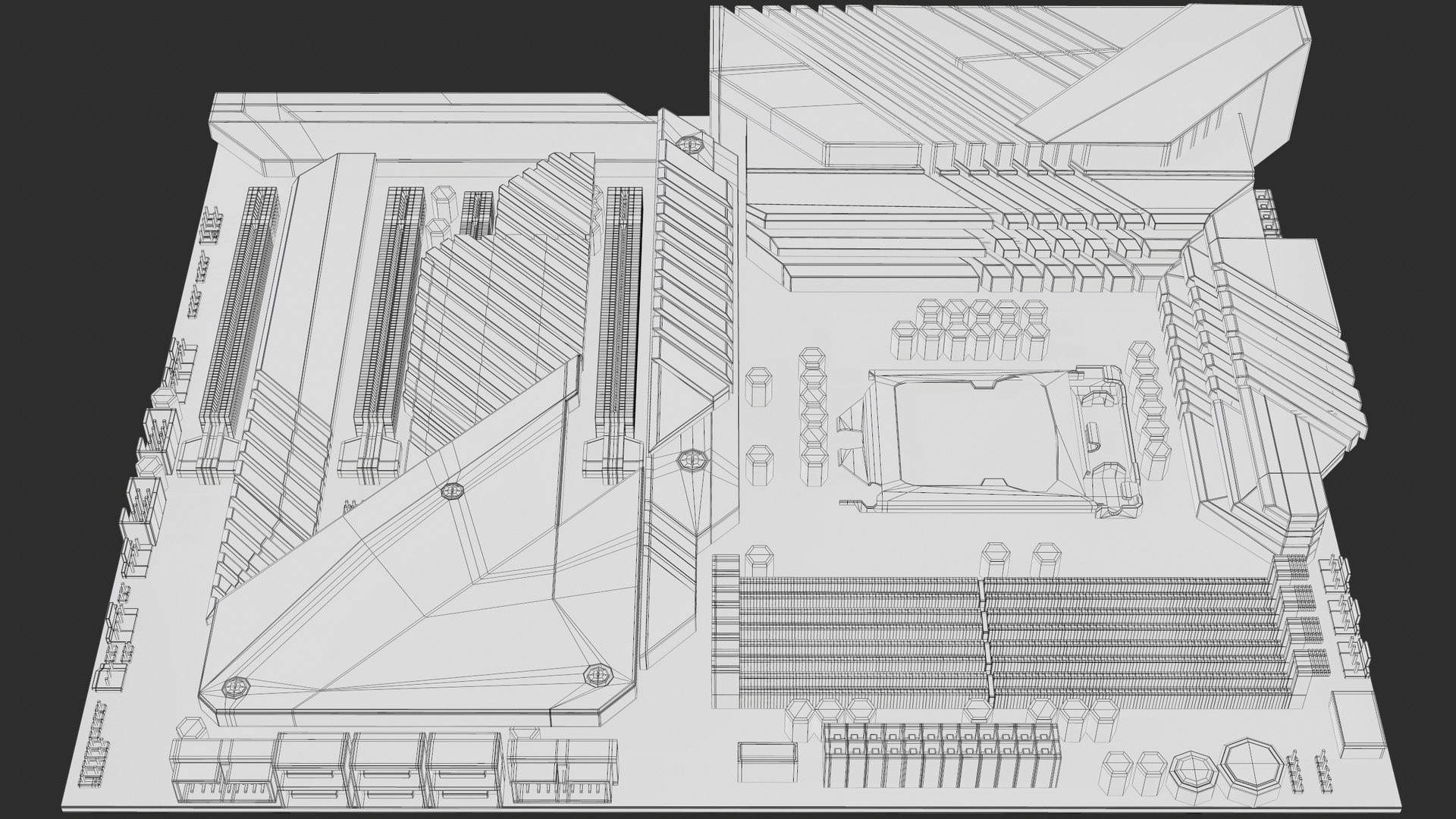 3D Model Asus Rog Maximus Xiii - TurboSquid 1708651