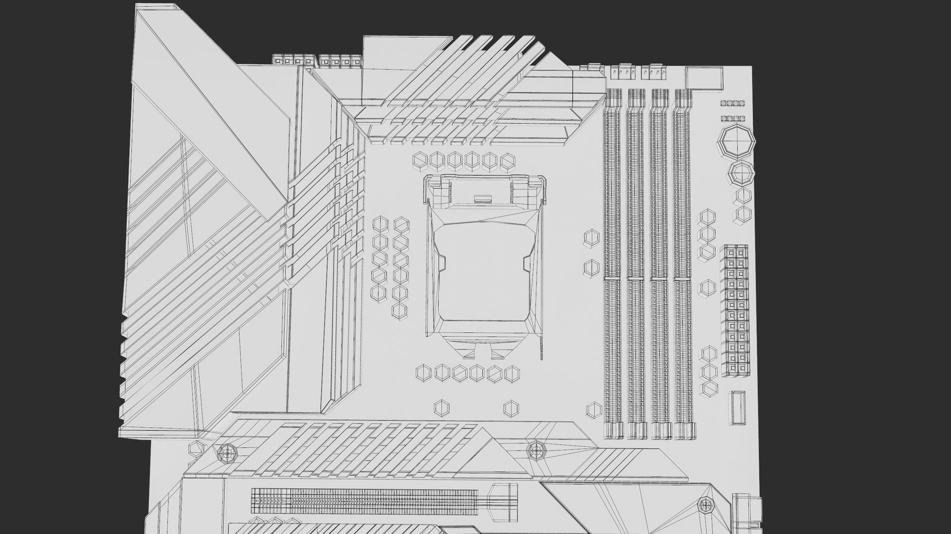 3D Model Asus Rog Maximus Xiii - TurboSquid 1708651