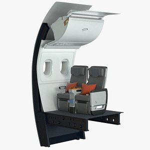 Singapore Airlines Premium Economy Seat with Wall