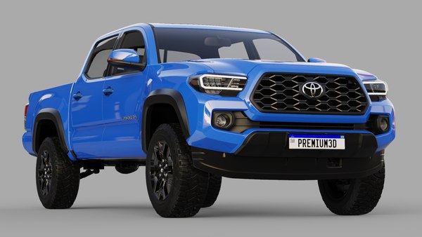 3D Toyota Tacoma 2020 model - TurboSquid 1729647