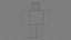 R6 Roblox Rig 3D model
