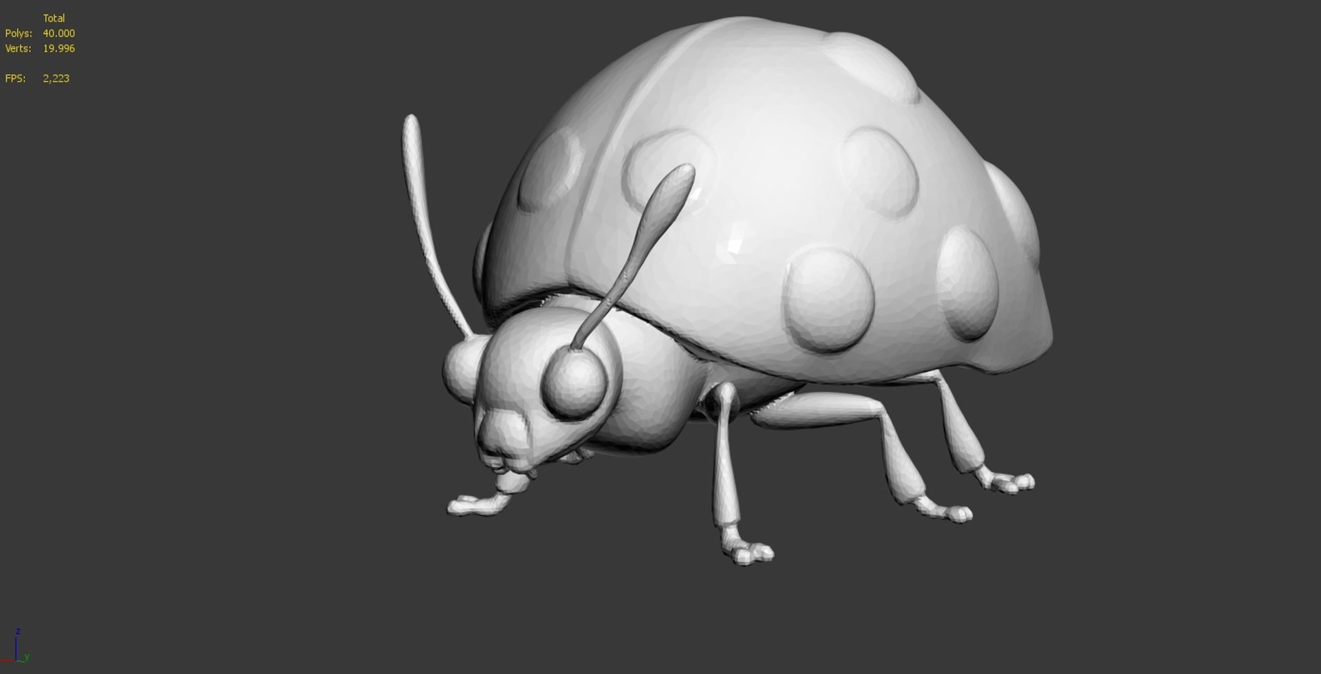 Ladybird 01 Model - TurboSquid 2375946