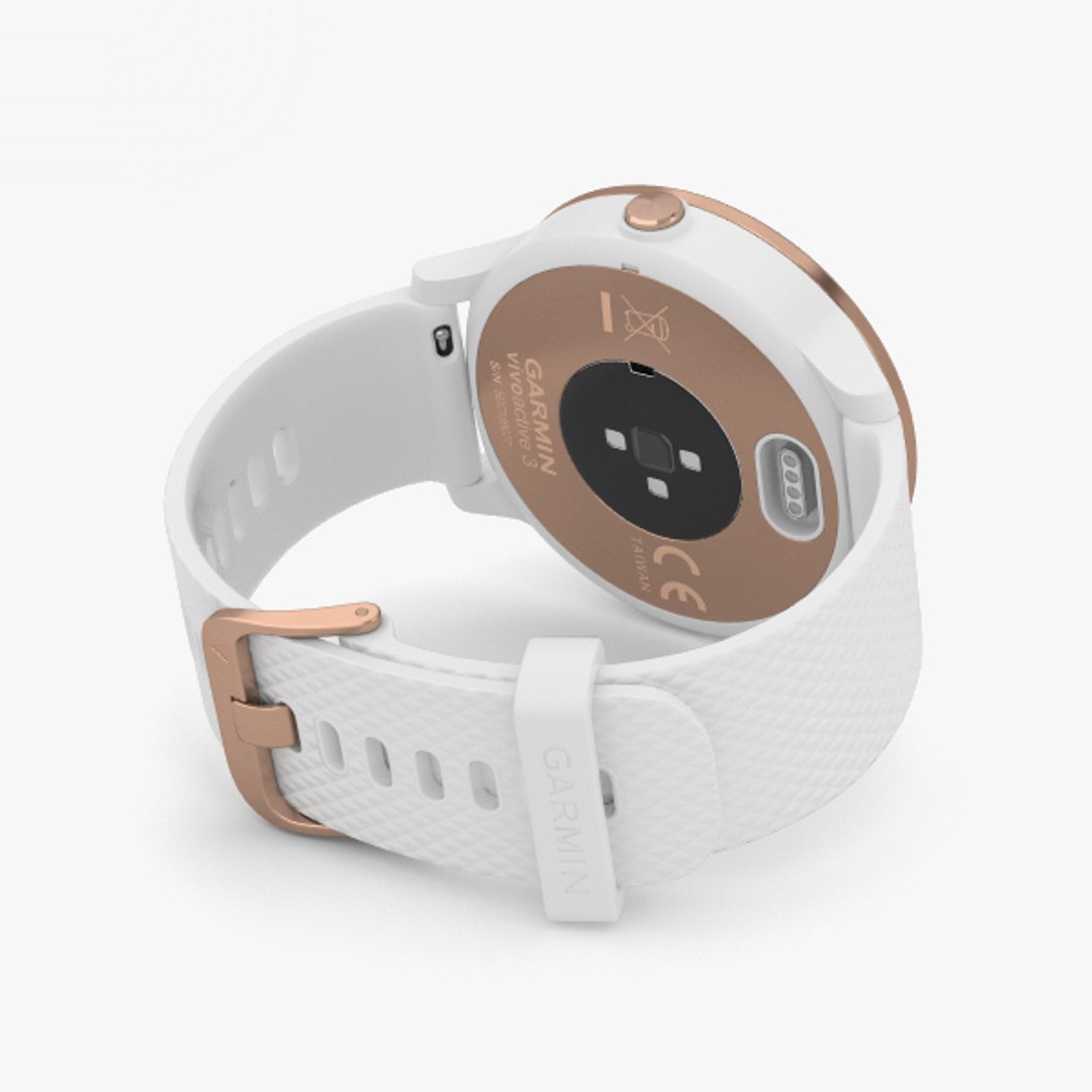 Garmin vivoactive 3 white with rose gold hardware shop