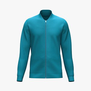 High-quality knitted Jacket with Rib model