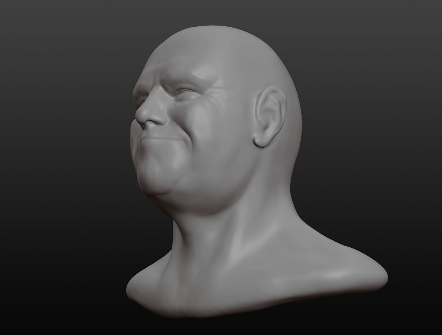 3D Male Head Base Mesh Model - TurboSquid 1625887