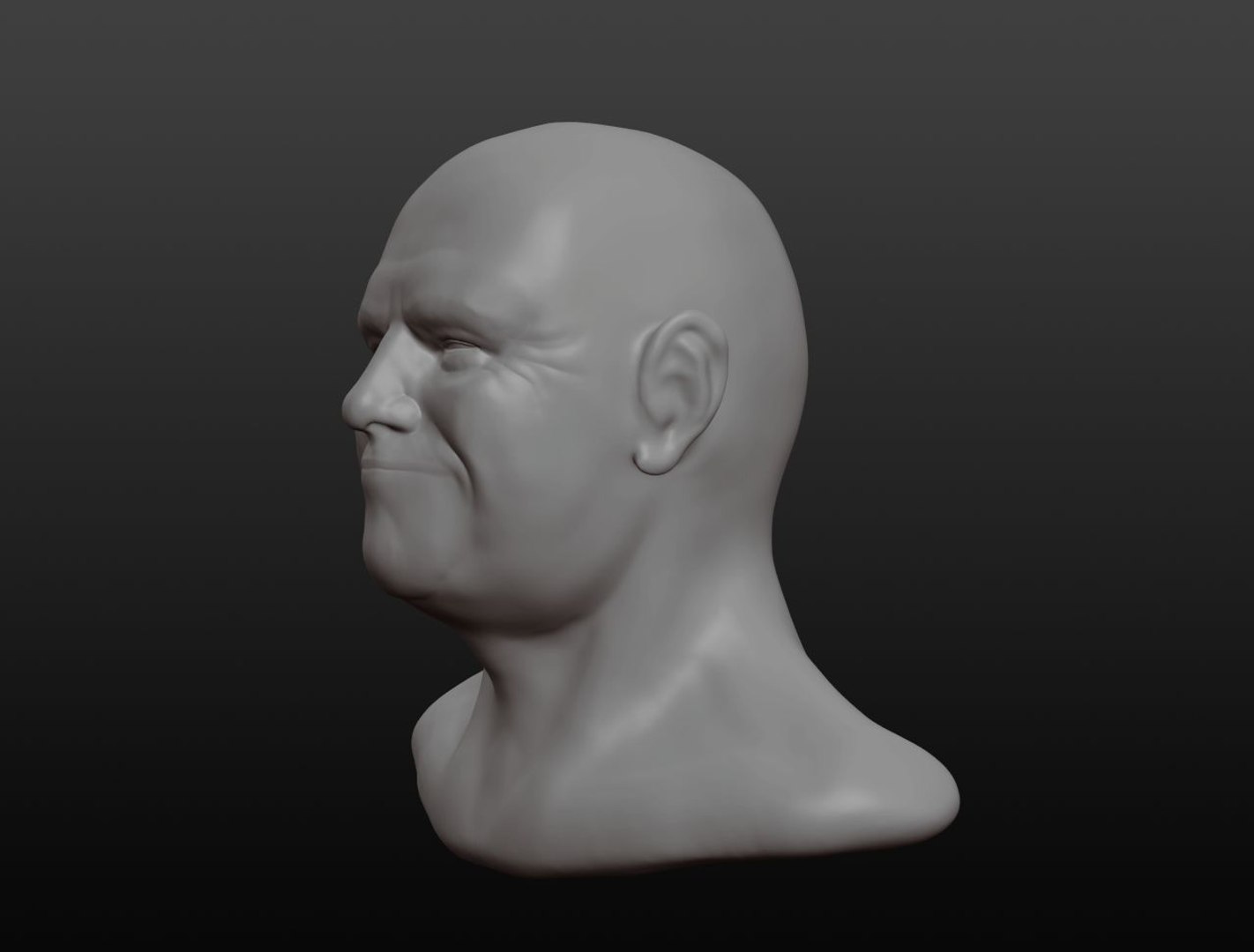 3D Male Head Base Mesh Model - TurboSquid 1625887