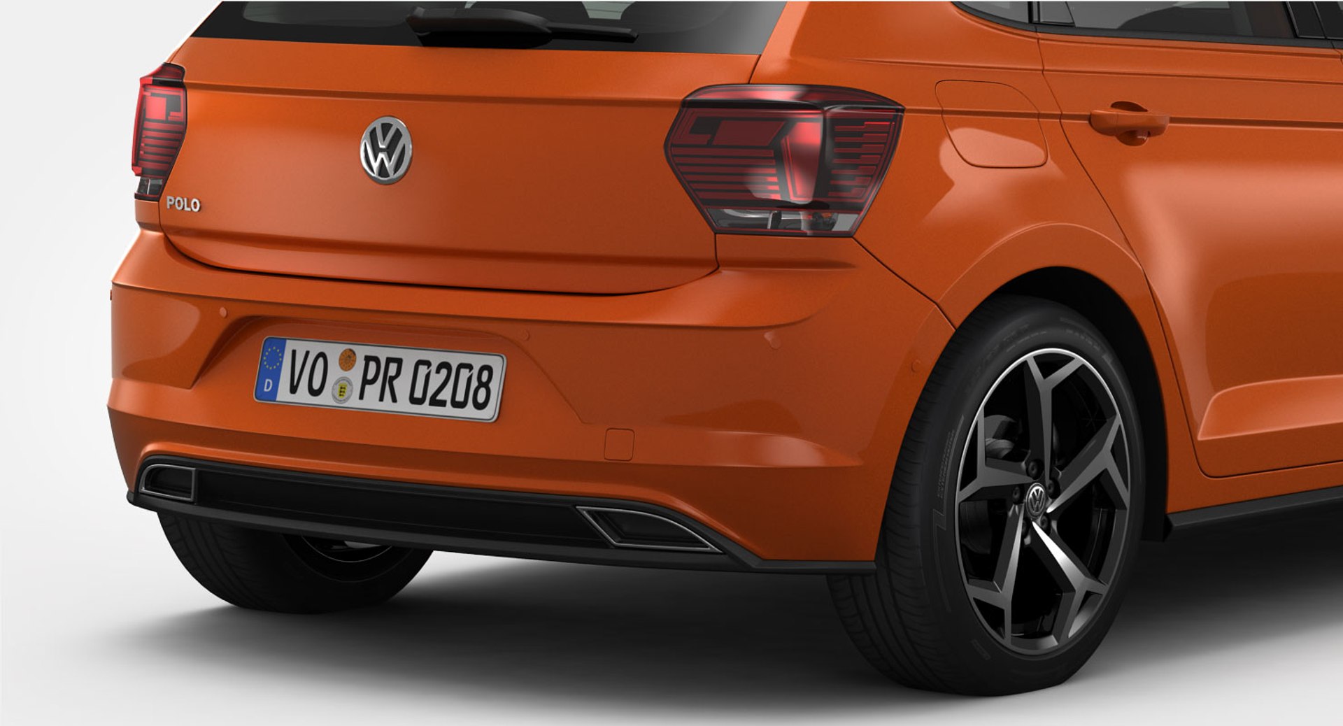 Volkswagen Polo R-line 3D Model - TurboSquid 1406985