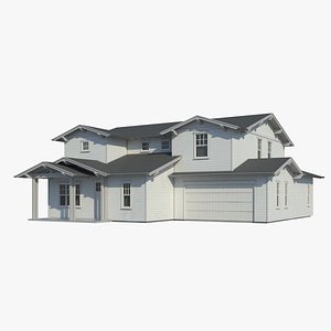 family house 3d model