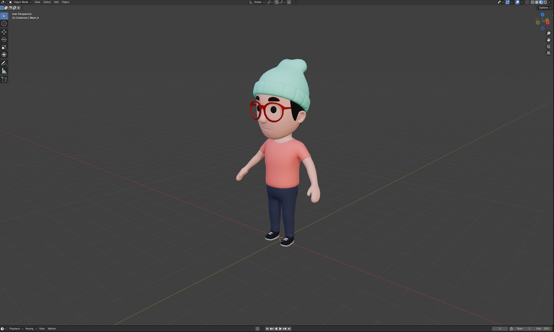3D Model Cartoon Male Character Rigged 055 - TurboSquid 2379366