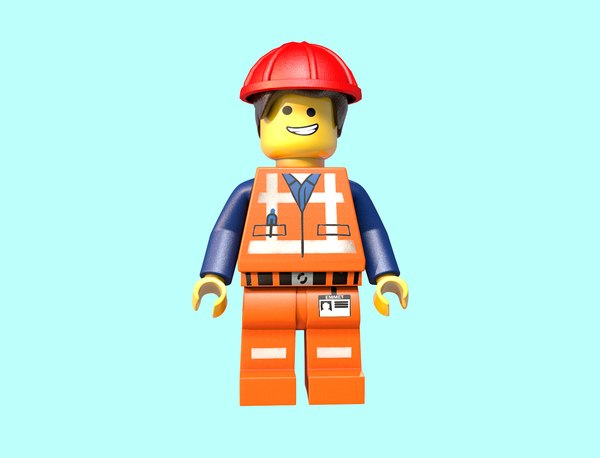 Lego 영화의 Emmet 3D 모델 - Turbosquid 823434