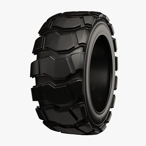 truck tire 3D model