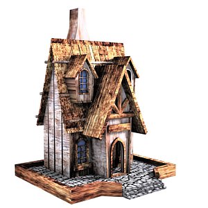 cartoon bird house 3