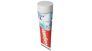 toothpaste Tube Container 3D model