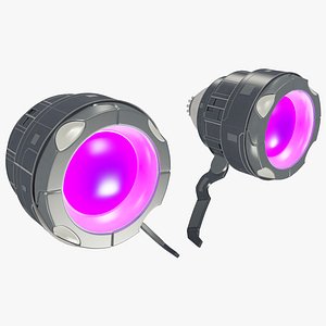 science fiction space engines 3D model