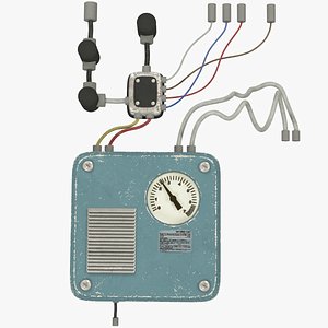 switchboard wires 3D model