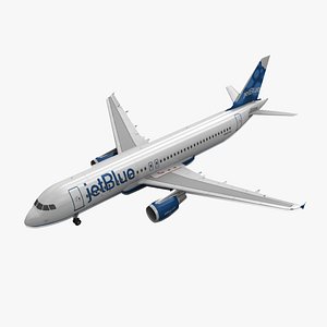 Airbus A320 JetBlue 2 Animated